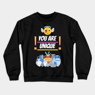 Affirmations of the zodiac: Aquarius Crewneck Sweatshirt